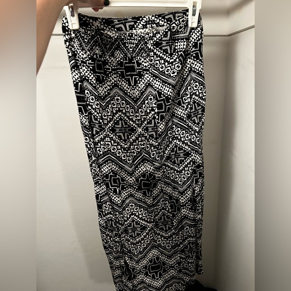 Tribal Maxi Skirt with Slit on Side - Small - Picture 3 of 3